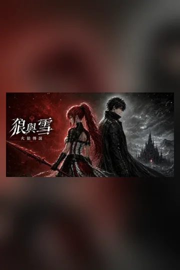 狼與雪下:火狼傳說 book cover