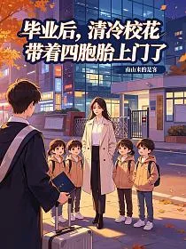 毕业后,清冷校花带着四胞胎上门了 小说封面