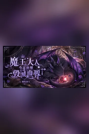 魔王大人今天也想毀滅世界 小说封面