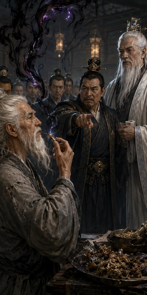 《一百岁老头子，谁让你装嫩修仙了》编辑视觉：人物面对核心冲突