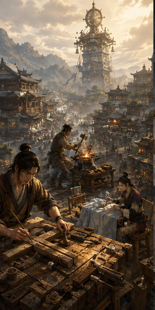 《万生痴魔》编辑视觉：故事世界与标志性场景