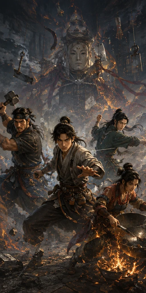 《万生痴魔》编辑视觉：人物面对核心冲突