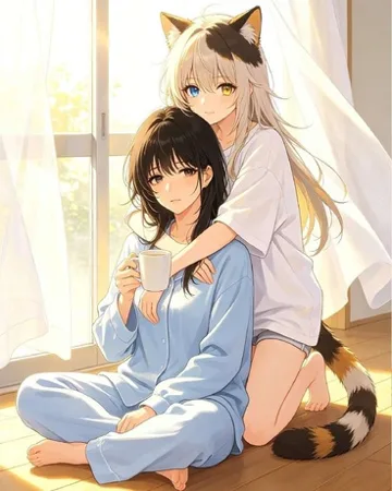 《关于我救的猫，变成美少女这件事》封面