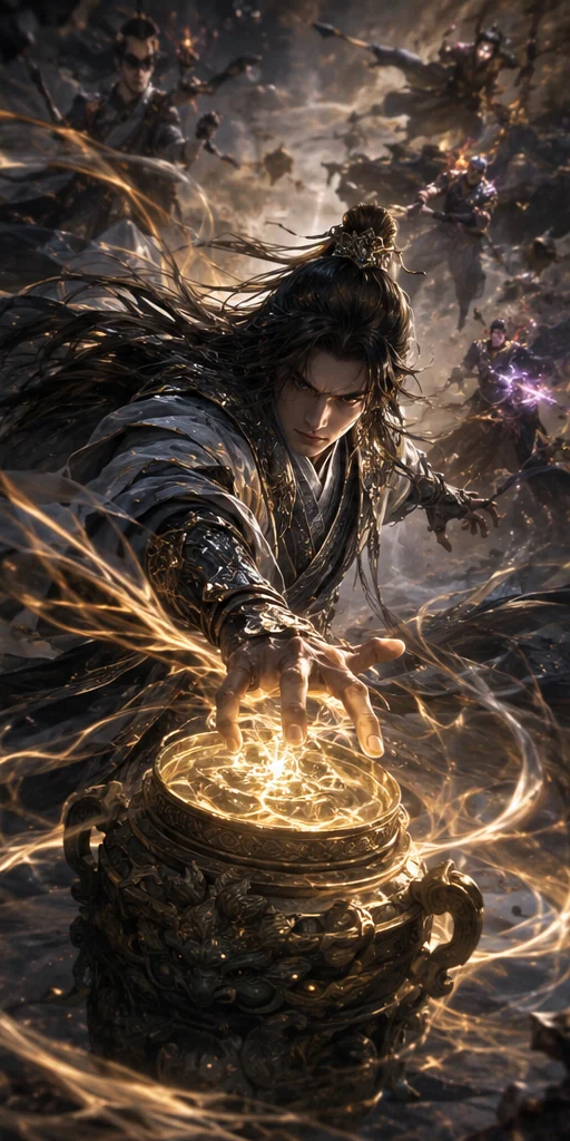 《太荒吞天诀》编辑视觉：人物面对核心冲突