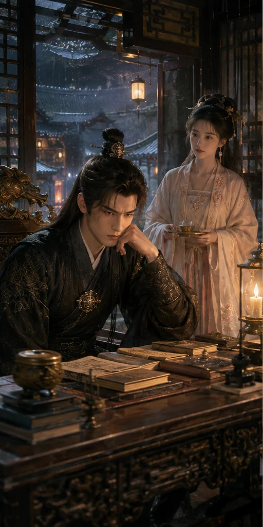 《夫人嘴甜，但虚情假意》编辑视觉：故事世界与标志性场景