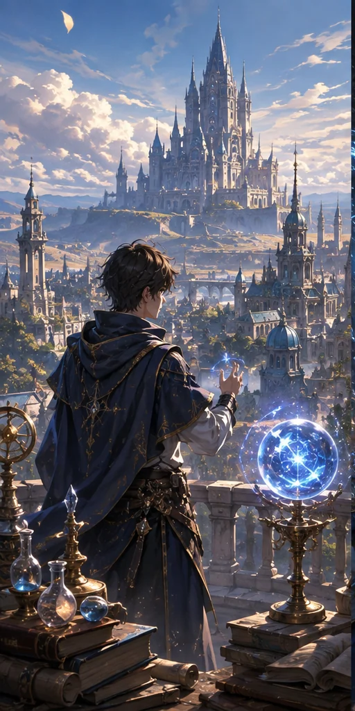 《我的魔法没有上限！》编辑视觉：故事世界与标志性场景