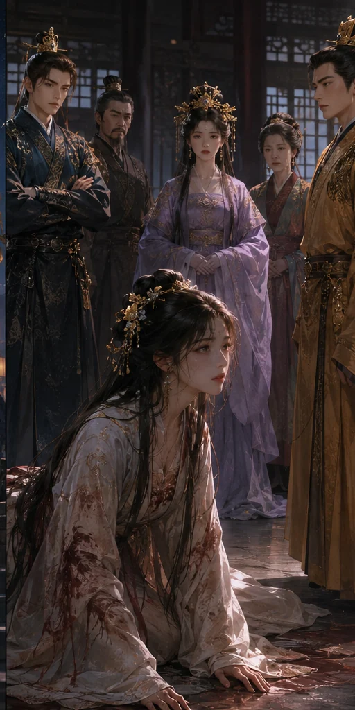 《抢我婚约嫁太子？我携孕肚嫁皇帝》编辑视觉：人物面对核心冲突