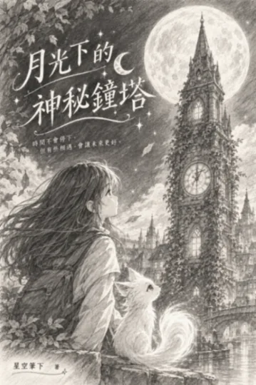 《月光下的神秘鐘塔》封面