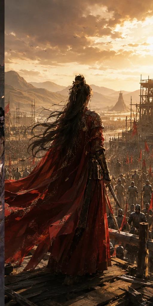 《穿乱世，疯癫公主她靠抢劫建国了》编辑视觉：情感与命运的转折时刻