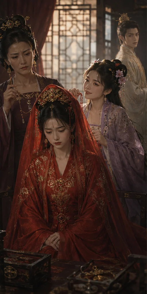 《笨蛋美人替嫁后被疯批王爷宠上天》编辑视觉：故事世界与标志性场景