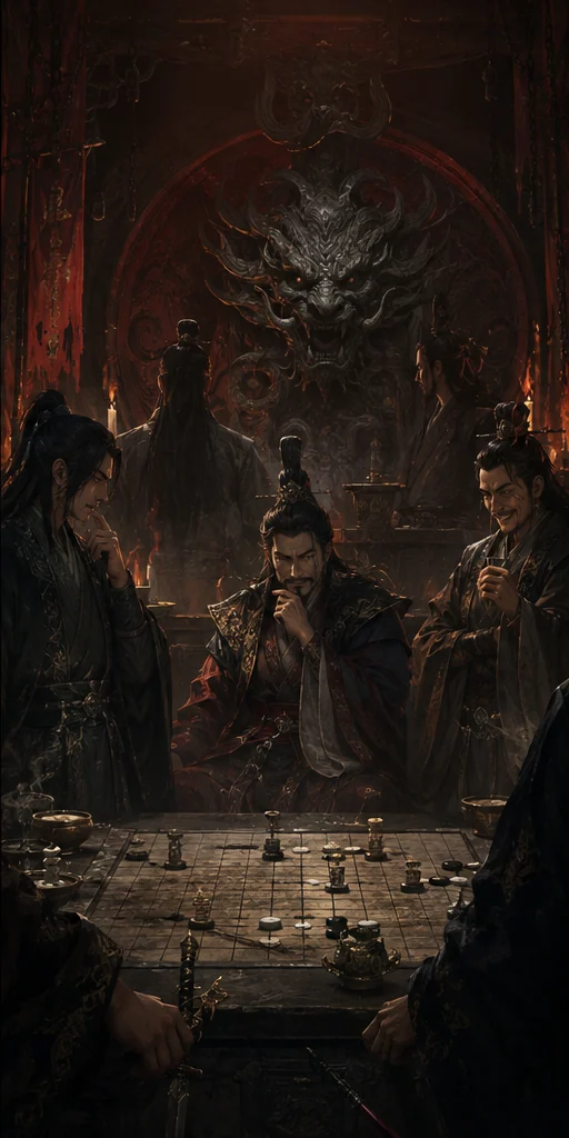 《苟在初圣魔门当人材》编辑视觉：石殿棋局中的宗门博弈