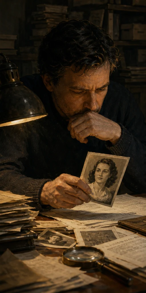 L’Inconnue du quai de Javel editorial visual: Characters facing the central conflict
