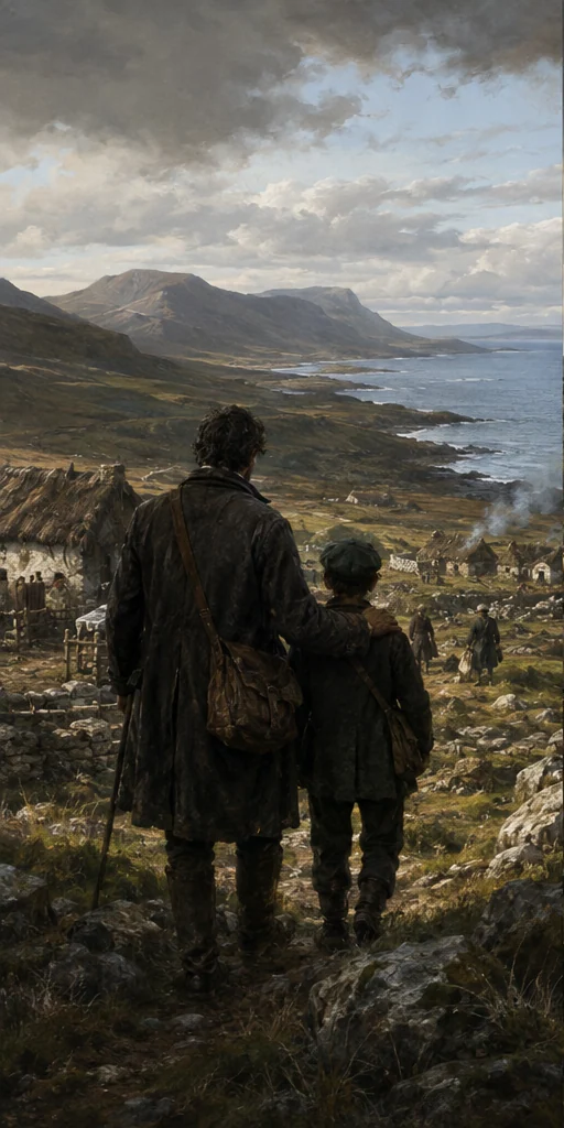 Land editorial visual: Story world and signature setting