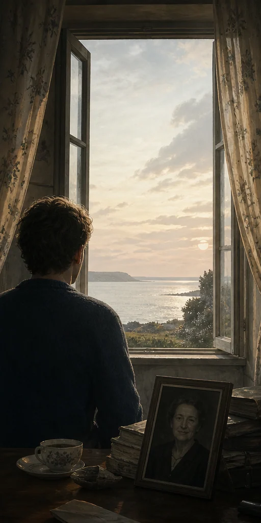 Le pays des étés editorial visual: An emotional turning point