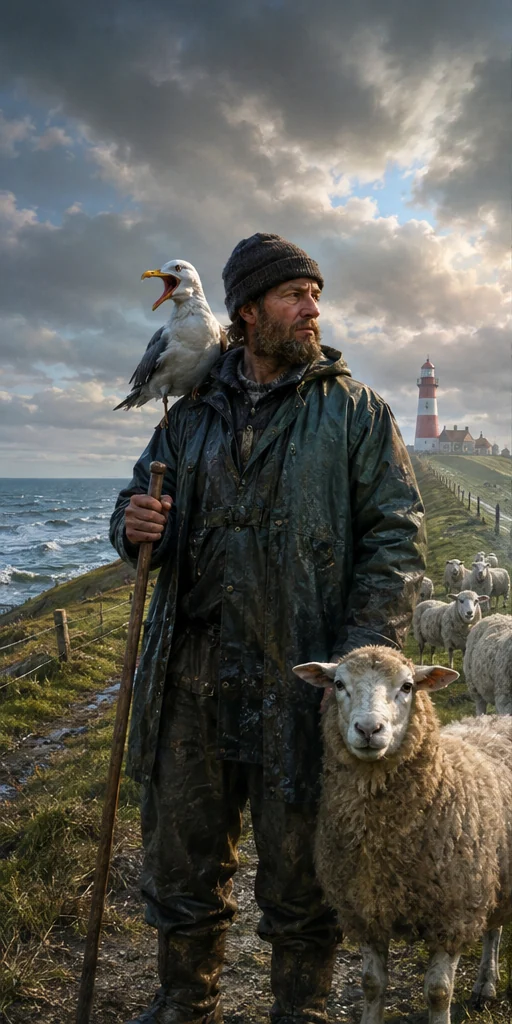 Magnus Knut Hansen – Ein Mann. Ein Mythos. Ein Moin. editorial visual: Story world and signature setting