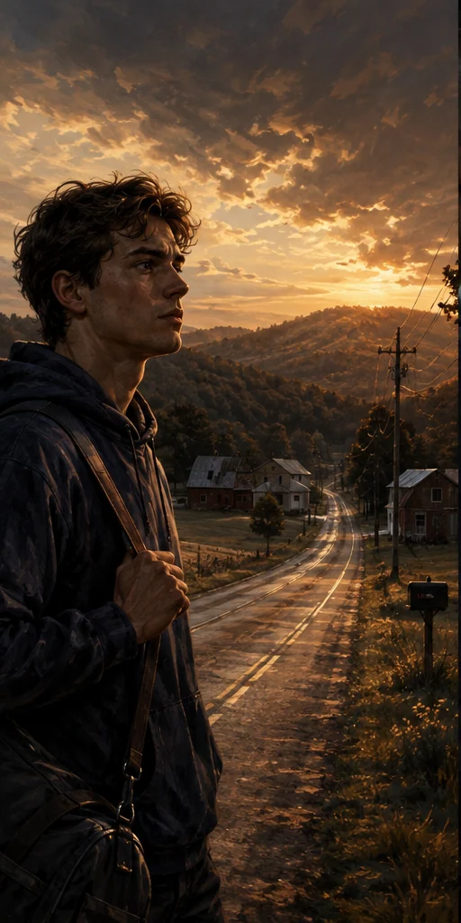 The Country Road Murders editorial visual: Story world and signature setting
