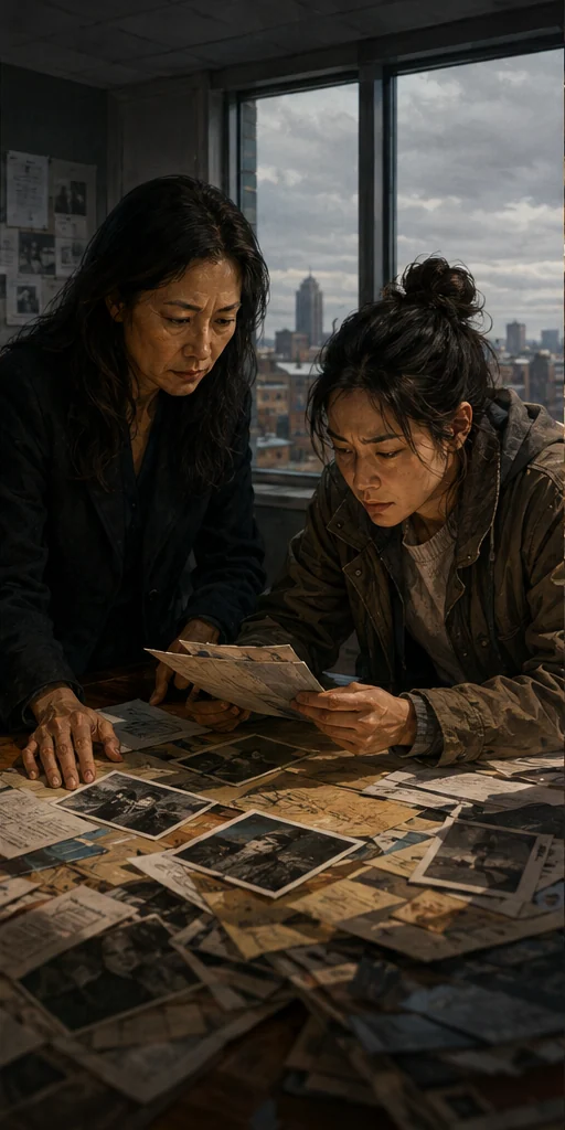 The Last Mandarin editorial visual: Characters facing the central conflict