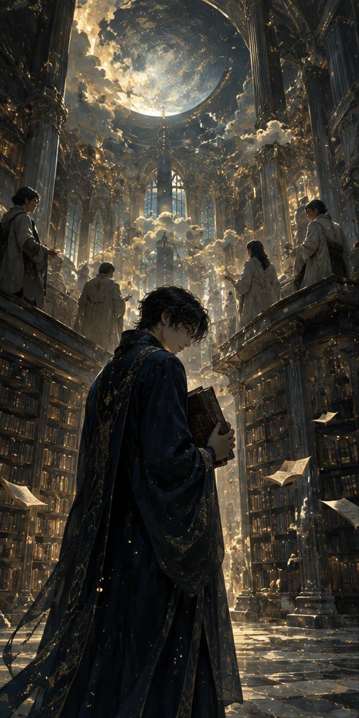 The Moon Glow Bookshop editorial visual: Story world and signature setting