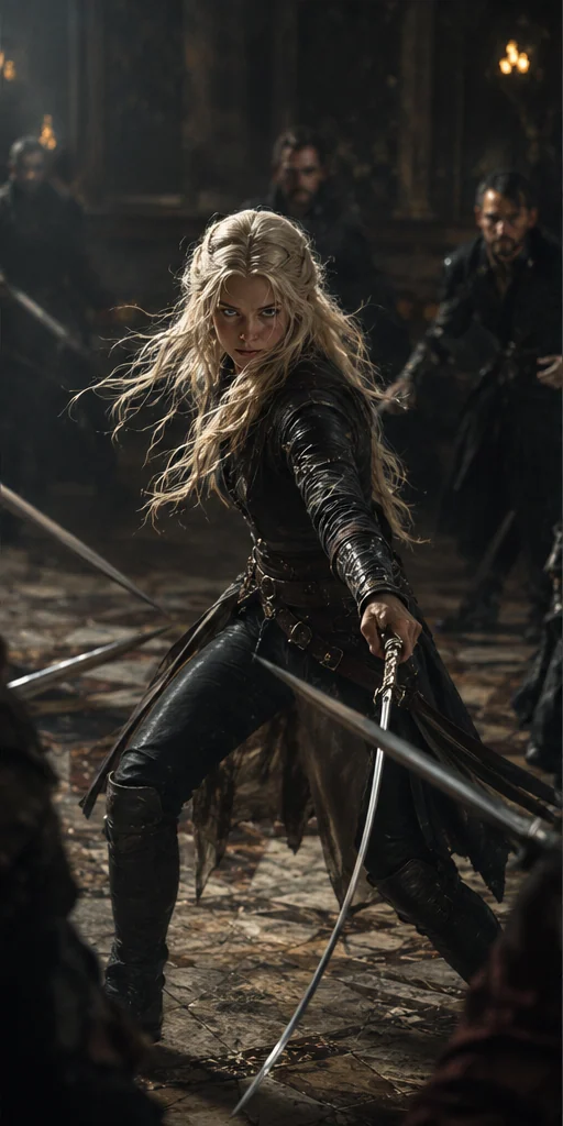 Throne of Glass editorial visual: Characters facing the central conflict