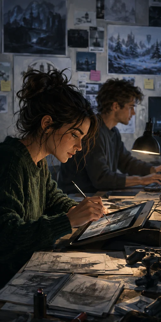 Two Can Play editorial visual: Story world and signature setting