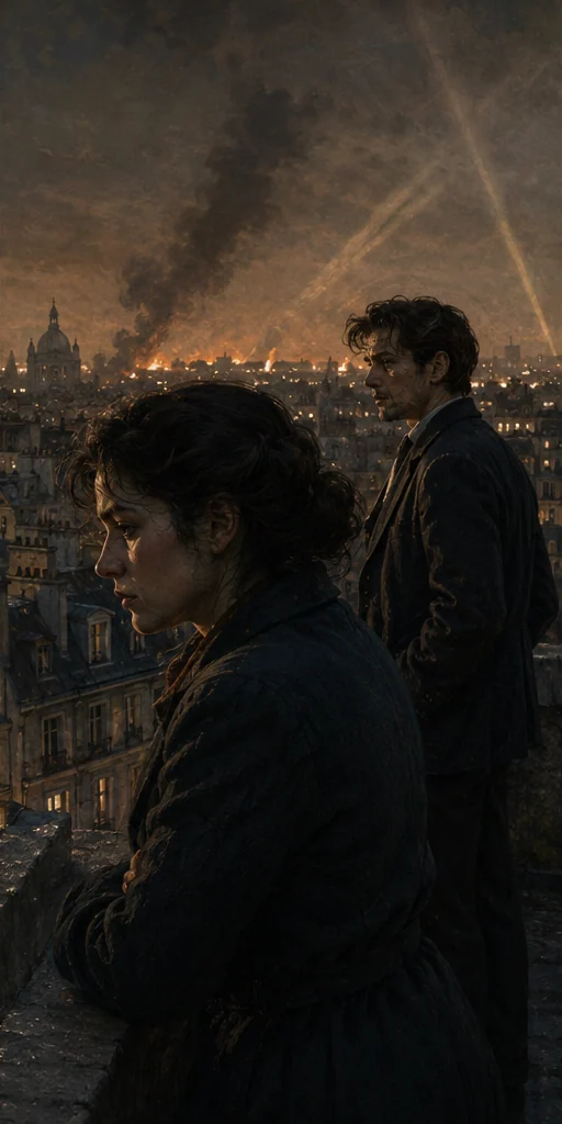 Un marché noir editorial visual: An emotional turning point