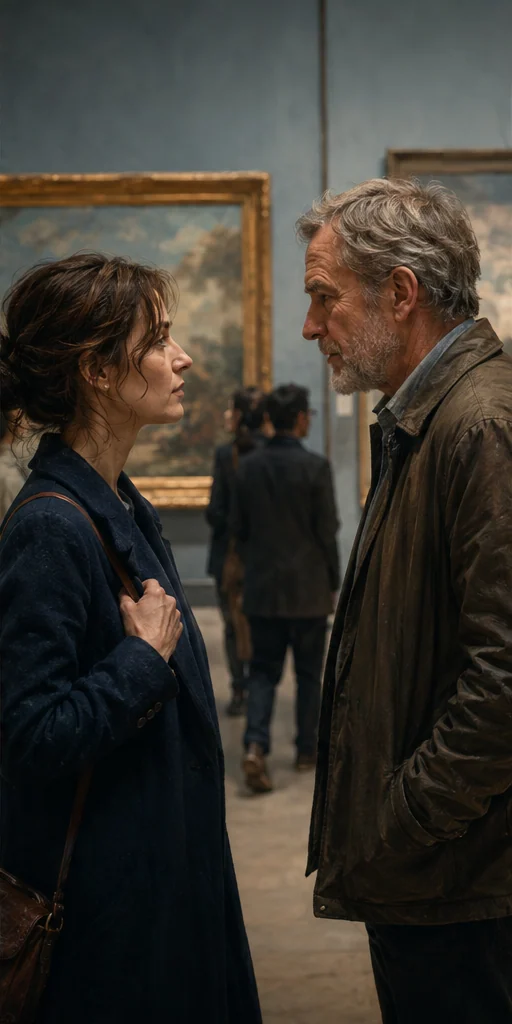 Whistler editorial visual: Characters facing the central conflict