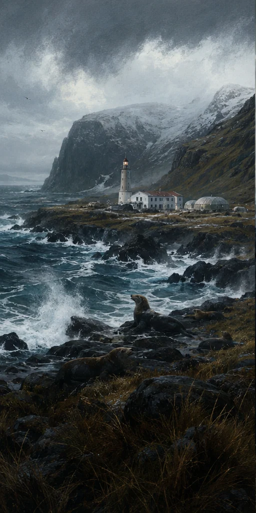 Wild Dark Shore editorial visual: Story world and signature setting